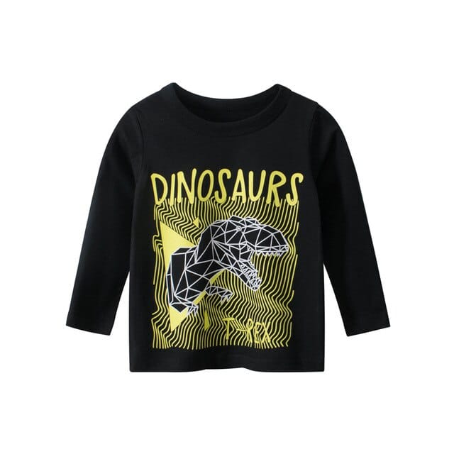 T-shirt Dinosaure géométrique
