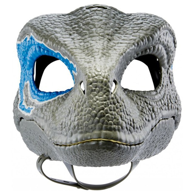 Masque de dinosaure Tyrannosaure gris