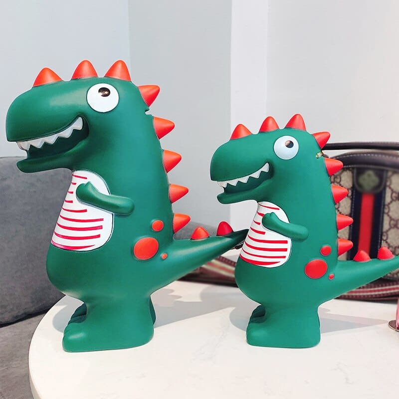 Tirelire Fusée Spatiale En Bois - Cadeau Enfant Vert Morandi, Éducative Et Décorative