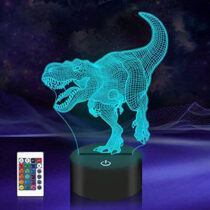 Lampe-LED-3D-s-rie-dinosaures-veilleuse-avec-t-l-commande-lampe-de-Table-jouets-cadeau