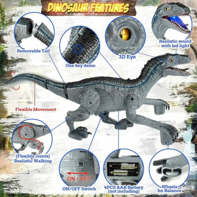 Jouet-Dinosaure-T-l-command-pour-Gar-on-Raptor-de-Jurassic-World-V-lociraptor-Bleu-Cadeau-5