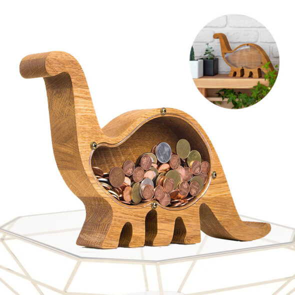 Tirelire <br />Tête de Dinosaure