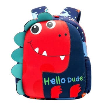 Sac à Dos Dinosaure Rouge