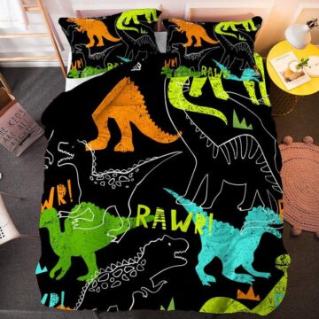parure de lit dinosaure français