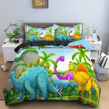 Housse de couette dinosaure mignonne