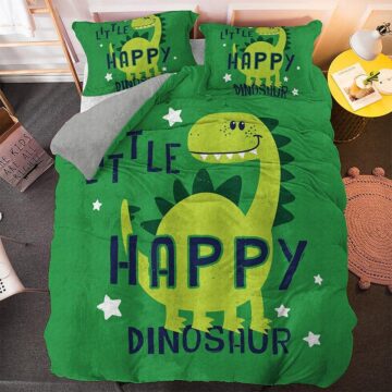 housse de couette enfant dino 140×200