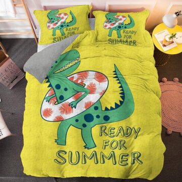 Housse de couette dinosaure été