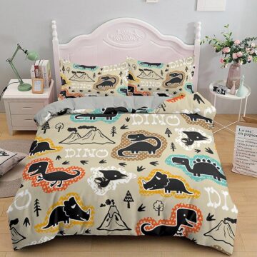 Housse de Couette Dinosaure 2 Personnes