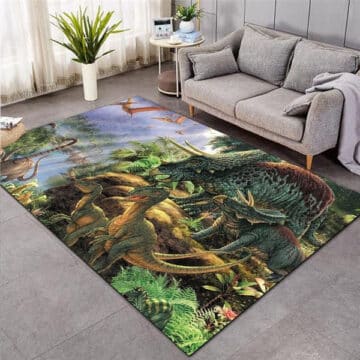 Tapis de Chambre Dinosaure | Dino Jurassic