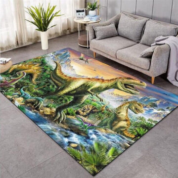 Tapis Dinosaure Chambre | Dino Jurassic