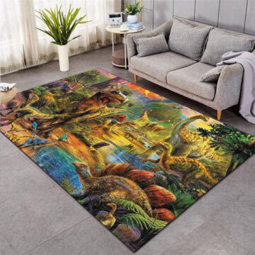 Tapis Dinosaure Jurassique | Dino Jurassic