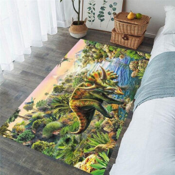 Tapis Tricératops | Dino Jurassic