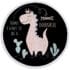 Tapis Rond Princesse | Dino Jurassic