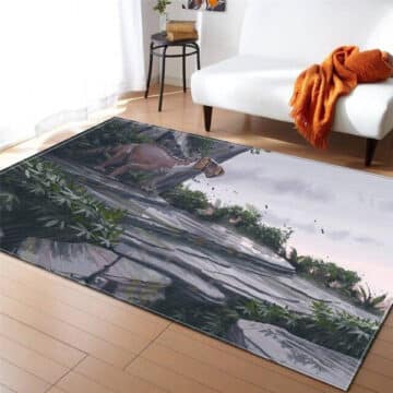 Tapis Dinosaure Paradisiaque | Dino Jurassic