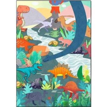 Tapis de Jeu Dinosaure | Dino Jurassic