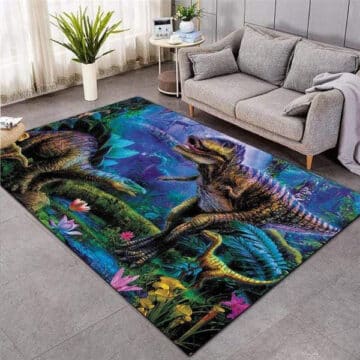 Tapis Dinosaure Jungle | Dino Jurassic