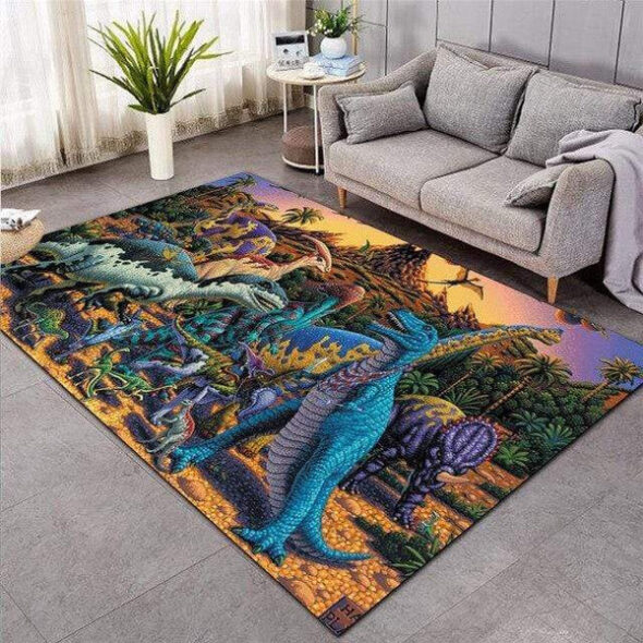 Drap de Bain Dinosaure 4 Personnalisé