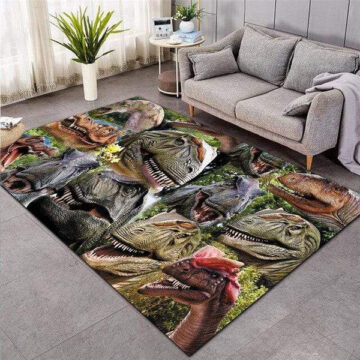 Tapis Dinosaure Espèces | Dino Jurassic