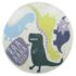 Tapis Dinosaure Forme Ronde | Dino Jurassic