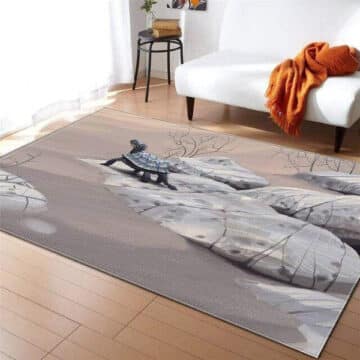 Tapis Dinosaure Tortue | Dino Jurassic