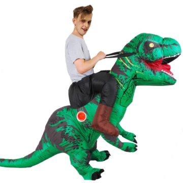 Costume Dinosaure   Cowboy (Adulte)