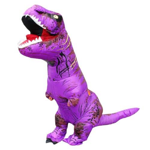 Costume Dinosaure   T-Rex Violet