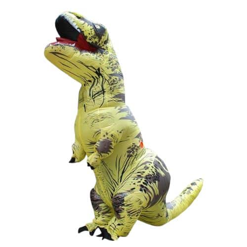 Costume Dinosaure   T-Rex Jaune