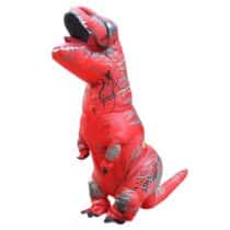 Costume Dinosaure   T-Rex Rouge