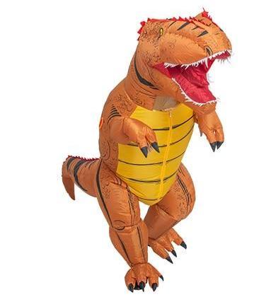 Costume Dinosaure   T-Rex Gonflable Féroce
